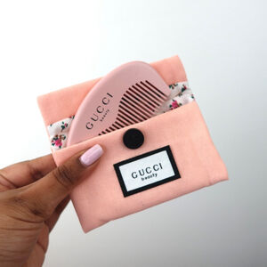 Gucci Beauty Pink Comb & Floral Pouch Set – GWP
